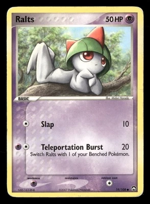 Ralts - 59/108 - Common - EX Power Keepers - Pokemon Card - HP - Image 1 of 2