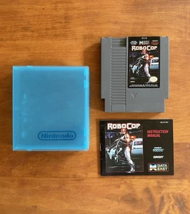 RoboCop (Nintendo NES) MINT w/ Hard Case - Authentic & Tested - Ships Fast - Picture 1 of 7