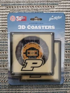 Posavasos YouTheFan NCAA Purdue Boilermakers BB 3D StadiumView - Mackey Arena - Imagen 1 de 5