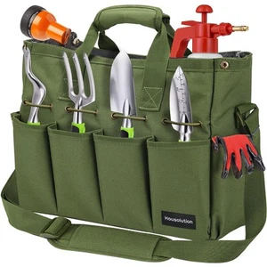 Garden Tote Bag 900D Gardening Tool Bag Garden Tote Storage Bag with Pockets - Picture 1 of 7