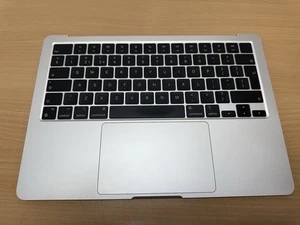 Teclado Trackpad Apple Macbook Air 13 A3113 8611 reposamanos M3 2024 Starlight - Imagen 1 de 11