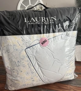 Ralph Lauren Marisa Provence blau gelb Paisley 3P King Bettdecken-Set $ 385 - Bild 1 von 12