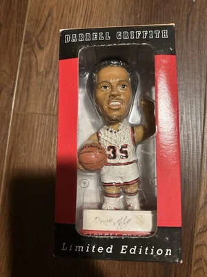 DARRELL GRIFFITH Louisville Cardinals 1980 National Champs AUTO Bobblehead #2 - Image 1 of 3