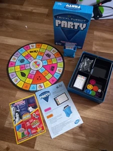 Trivial Pursuit Party Board Game By Hasbro Games, Complete - Picture 1 of 8