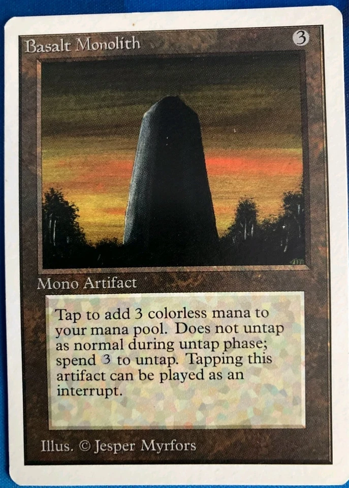 Basalt Monolith Unlimited Edition Regular - MTG VINTAGE  - Image 1 of 1