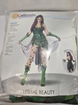 Disfraz California Belleza Letal Nuevo Sexy Verde U 9 Foto 1 de 4