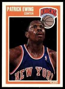 1989-90 Fleer Patrick Ewing New York Knicks #100 - Picture 1 of 2