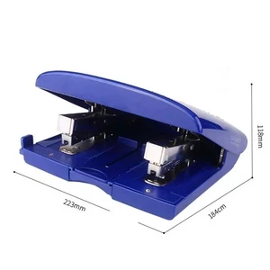 Small Electric Double Head Stapler Double Hole Double Nail Standard Stapler  - Picture 1 of 24