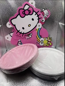 Hello Kitty & Friends Happy Birthday Jointed Party Banner + 48 New Plates READ - Picture 1 of 17
