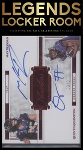 2023 Panini Flawless Collegiate Duggan/Johnston Dual Auto Ruby /20 - Picture 1 of 2