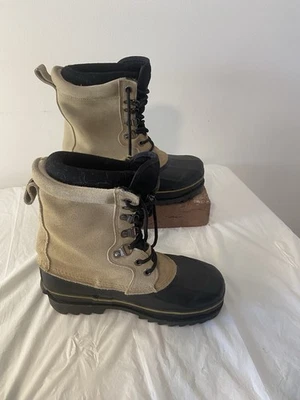 Botas para mujer ITASCA Buff gamuza acolchada caña de acero con cordones-talla 7 Foto 1 de 4