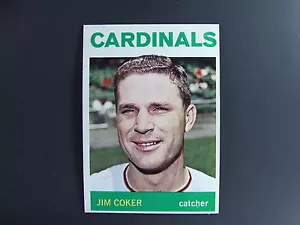 Jim Coker Jim King Jim Landis 1964 Topps Wrong Back Error - Picture 1 of 2