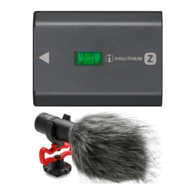 索尼 NPFZ100 Z 系列充电电池套装适用于 Alpha A7 III、A7R III、A9 — 第 1/4 张图片