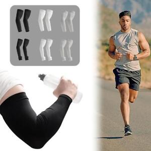 1 Pair Cooling Arm Sleeve Cover UV Sun Protection Sport R2 For Men Women M4E0