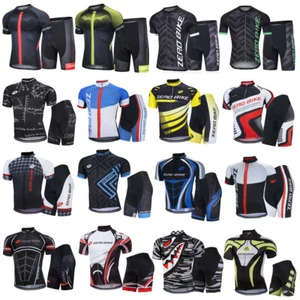 New ZEROBIKE Team Cycling Short Sleeve Jersey Cycling Jersey Cycling Bike Jerse - Picture 1 of 76