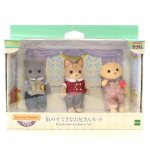 Sylvanian Families OLDER HANDSOME BROTHERS SET Calico Critters