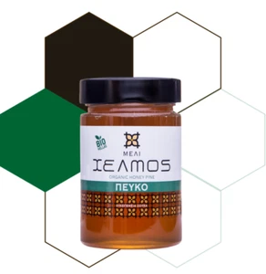 Kiefernhonig BIO Helmos aus Karpenisi 450gr organic honey Pine Griechisch Greek - Bild 1 von 10