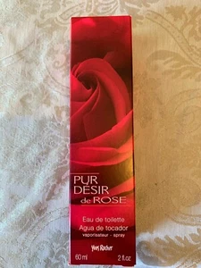 New Box Yves Rocher Pur Desir De Rose 60ml 2fl.oz Eau De Toilette Make Offer - Picture 1 of 11