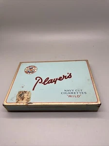 Vintage Player's Cigarette Tin ~ Navy Cut Cigarettes “Mild” ⚡️ - Picture 1 of 5