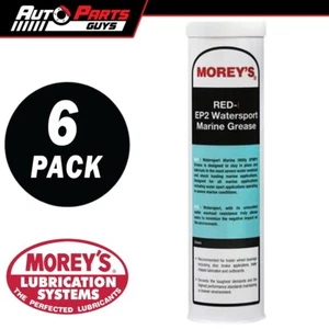 Morey's Red-i Waterproof Marine Grease Cartridge - 450gm 6 PACK BULK BUY - Picture 1 of 1