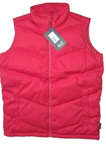Jack Wolfskin vest/gilet "Lakota" down insulation polyester+organic cotton - XL - Picture 1 of 8