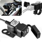 USB Motorcycle Accessories Dual Port Power Adapter Motorcycle Charger Socket