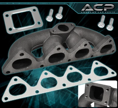 For 88-91 Honda CRX B16 B18 B20 Engine Turbo Charger Exhaust Manifold Cast Iron - Изображение 1 из 3