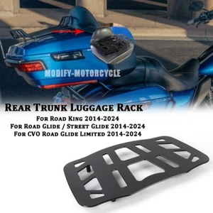 Accessories Rear Top Luggage Rack Support For Road Glide /Street Glide 2014-2024 - Picture 1 of 10
