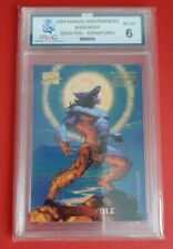 WEREWOLF - Graded 6 Marvel 1994 Masterpieces Gold Foil Signature Trading Card A