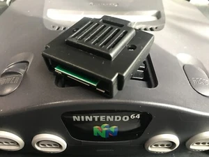 Pieza de repuesto Memory Jumper Pak N64 Nintendo 64 para consola N64 sin región - Imagen 1 de 3