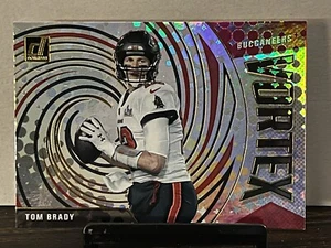 2021 Panini Donruss VTX-TBR Tom Brady Vortex Insert Tampa Bay Buccaneers - Bild 1 von 3