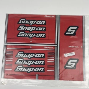 Snap-on Tools Toolbox Magnets/ Fridge Magnets Removable Logos - Red SO-KATSPFMRD - Picture 1 of 10
