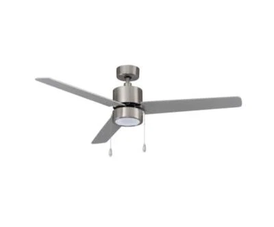 RP Lighting Aldea III 52-Inch 3 Blade Indoor Ceiling Fan LED, Brushed Nickel - Image 1 of 2