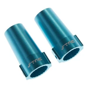ST Racing STA80071B Aluminum Rear Lock-Outs Blue (Blue) STRC : Axial Yeti / Wrai - Picture 1 of 2