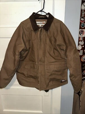Timberland Pro Series Extra Large Polartec Denim 100% Percent Cotton Jacket - Image 1 of 4