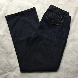 Ann Taylor Original Fit Margo Waist Bootcut Denim Jeans, Women's 10 (Navy Denim) - Picture 1 of 8
