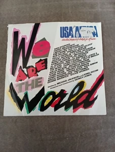 We Are The World Vinyl 45 Record  - Picture 1 of 4
