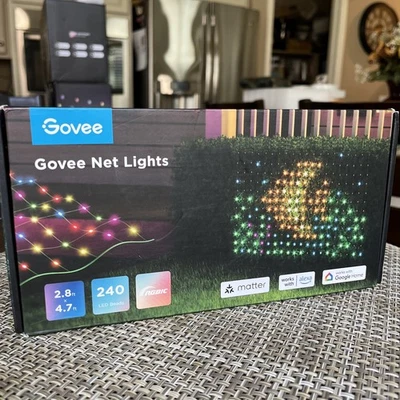 Govee Net Lights 2.8ft X 4.7ft Holidays Light - Image 1 of 3