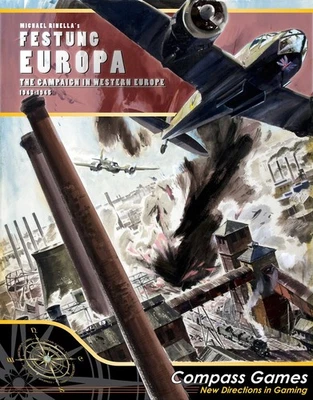 Compass Games Festung Europa:The Campaign for Western Europe, 1943–1945 CPA 1033 - Изображение 1 из 4