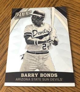 2015 Panini The National VIP BARRY BONDS #98 SP PITTSBURGH STEELERS / SF GIANTS - Picture 1 of 2