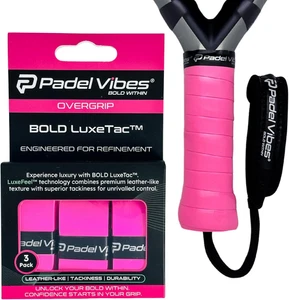 BOLD Luxetac Overgrip Nastro Antiscivolo - Assorbe Sudore 3 Pz Racchette - Foto 1 di 8