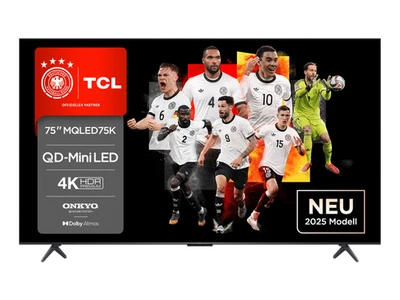 TCL Fernseher 75MQLED75K 75 Zoll 4K Ultra HD QLED Mini LED TV #2552963 - Bild 1 von 4