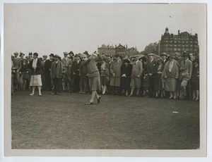Joyce Wethered St Andrews Semi-Final Golf 1927 Press Photo - Picture 1 of 2