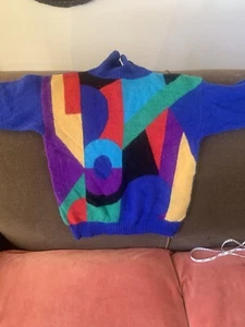 Vtg PS Illustrations Women’s Sweater 70% Lambs Wool 20% Angora 10% Size S-M - Picture 1 of 12