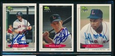 Lot (3) 1991 Classic Best Red Sox #169 13 Chick 226 Signed Autograph (AJ15) SWSW