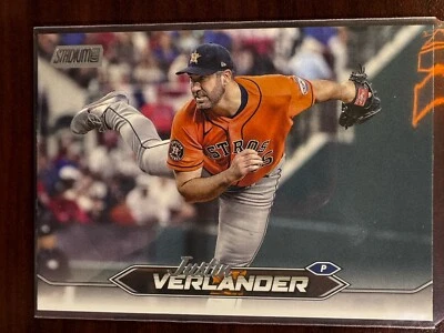 2024 Topps Stadium Club - #178 Justin Verlander - Houston Astros - Image 1 of 2