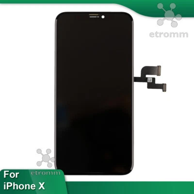 OLED iPhone X LCD Display Touch Screen Digitizer Replacement A1865 A1901 A1902 - Image 1 of 4