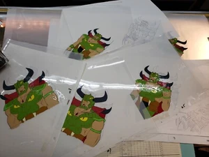 Lot of Over 25 Pieces CONAN THE ADVENTURER Cartoon Animation Pencil & Paint Cels - Picture 1 of 5
