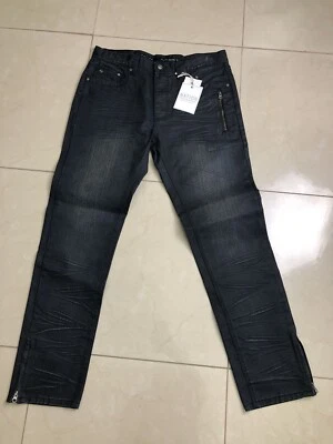 Parish Nation black Wash Blue Jeans Size 34/32 - Image 1 of 4