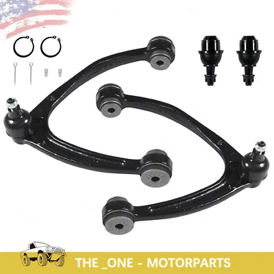 Brazos de control 4 piezas aptos para Chevrolet Silverado Sierra 1500 Tahoe Suburban 07-14 Foto 1 de 4